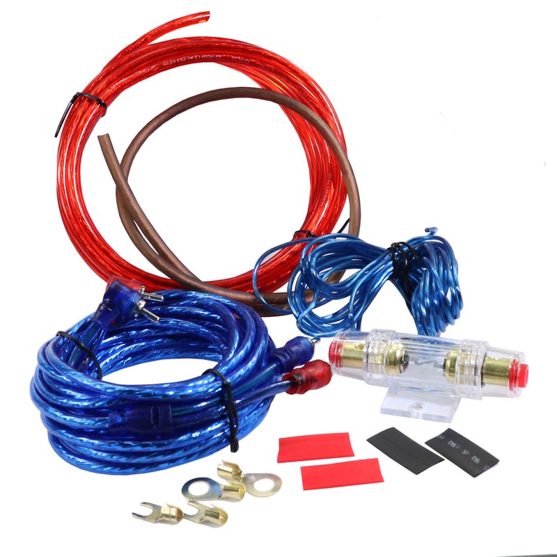 Welugnal 10 Gauge Car Amp Wiring Kit â€“Welugnal A Car Amplifier Install subwoofer Wire Wiring Kits Helps You Make Connections and Brings Power to Your Radio, Subwoofers and Speakers Amp Power Wire - Image 2